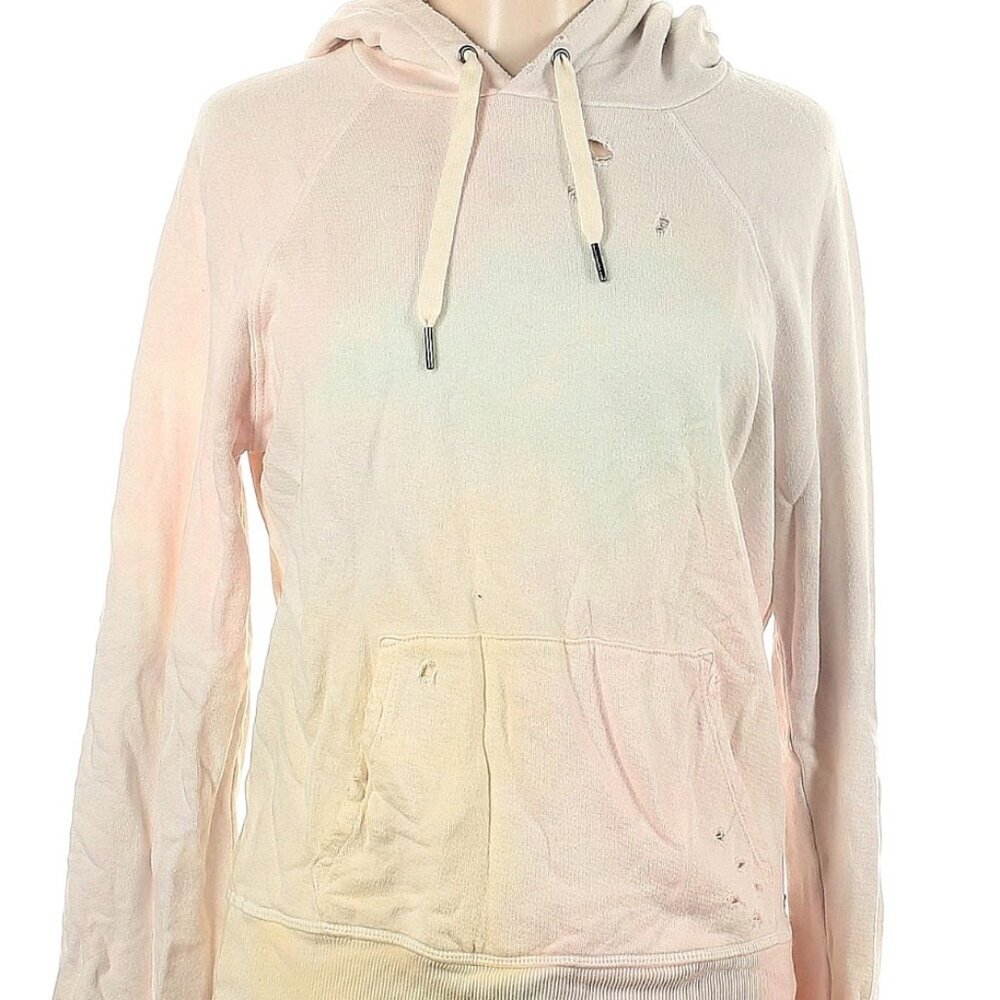 n : philanthropy The Slash Tie-Dye Distressed Hoodie Size Small